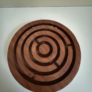 Wood Labyrinth Ball Maze Puzzle